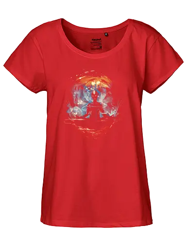 The last space bender - aang - avatar, Bender, elemente, Bending - Fairtrade Girl Shirt