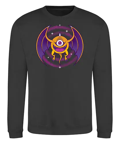 Evil Eye - gaming, ff, ff7, Ahriman - Sweatshirt