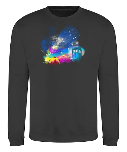 Back to Gallifrey - doctor, who, scifi, tardis - Sweatshirt