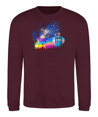 Back to Gallifrey - doctor, who, scifi, tardis - Sweatshirt