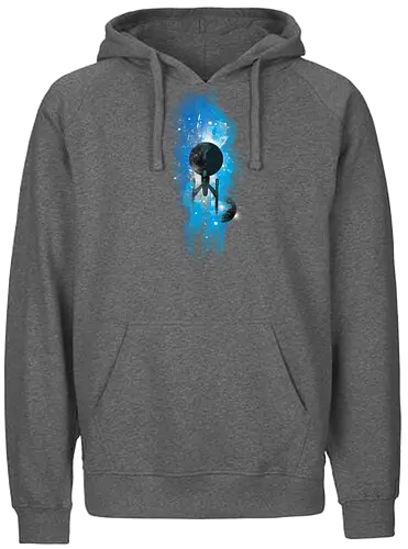 The bold - star, trek, space, scifi - Fairtrade Hoodie