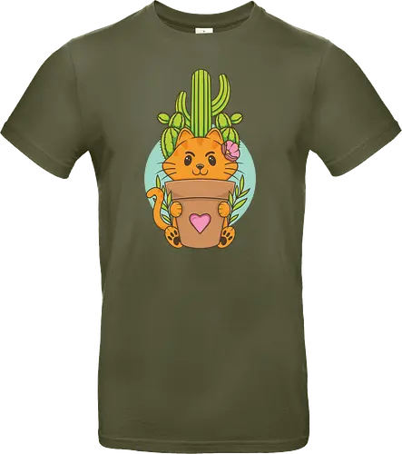 Botanicat Cute Kawaii Illustration