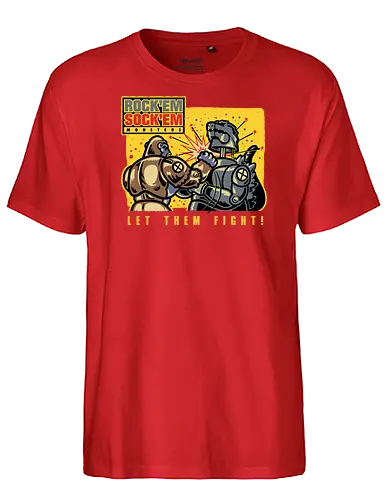 Let Them Fight - Kaiju, japan - Fairtrade T-Shirt