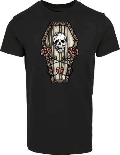 Dead Love Roses Skull Tattoo Art