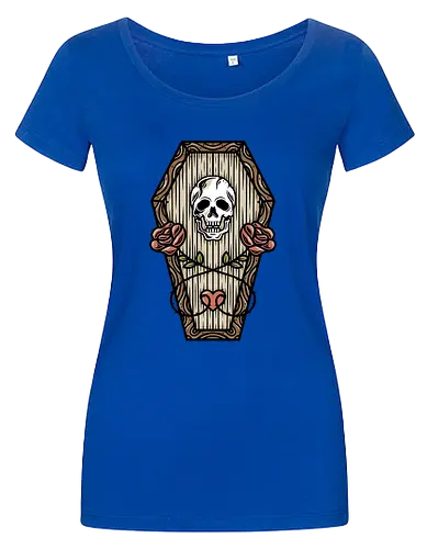 Dead Love Roses Skull Tattoo Art