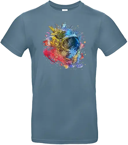 Beautiful decay - astronaut, tauchen, fisch, Qualle - Standard T-Shirt