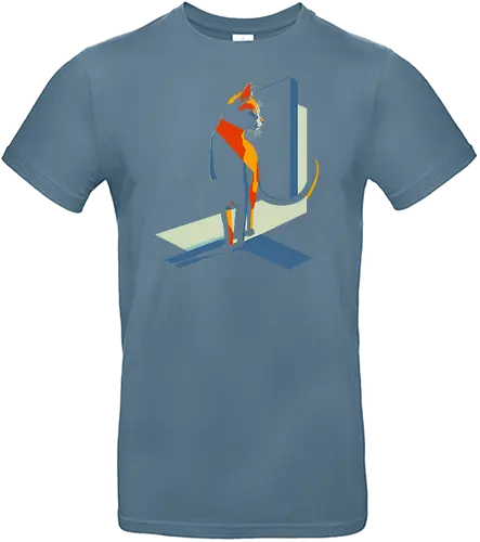 geometricat 2 - Geometry, cat, katze - Standard T-Shirt