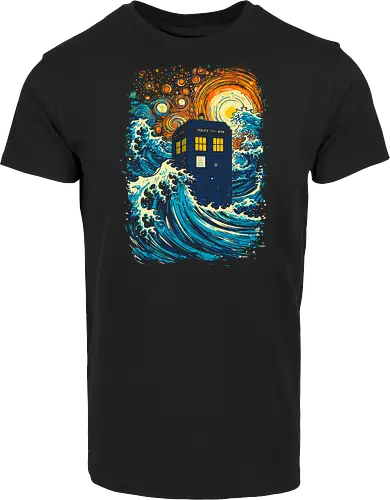The great kanagawa wave and the blue box