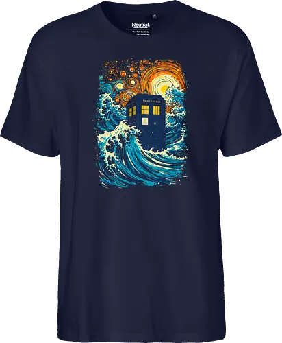 The great kanagawa wave and the blue box