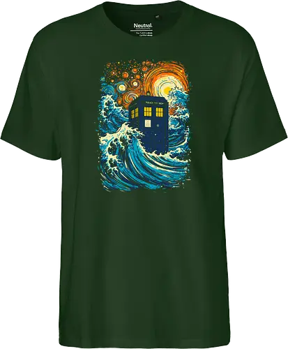 The great kanagawa wave and the blue box