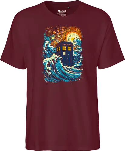 The great kanagawa wave and the blue box