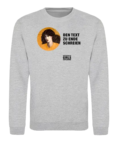 Text zu Ende schreien - Sweatshirt
