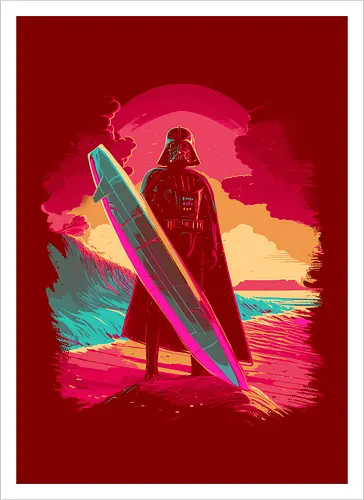Dark side of the beach