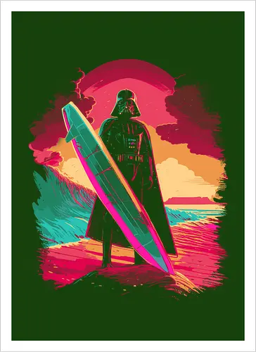 Dark side of the beach