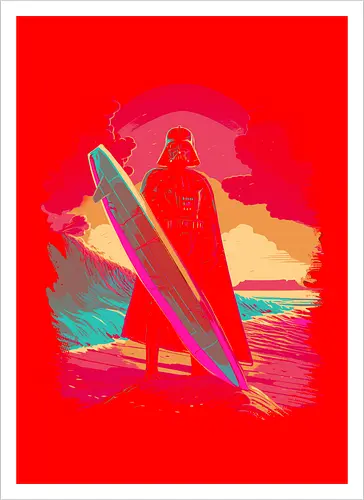 Dark side of the beach