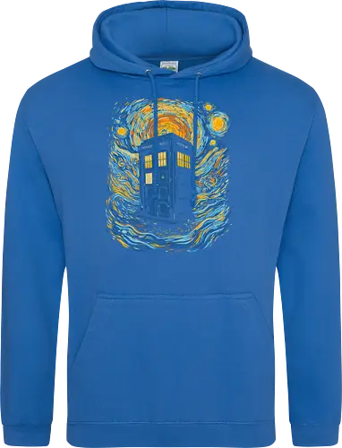 starry blue box