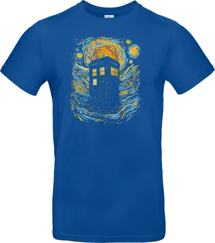starry blue box