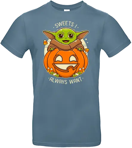 Sweets I Always Want - halloween, scifi, pumpkin, mashup - Standard T-Shirt