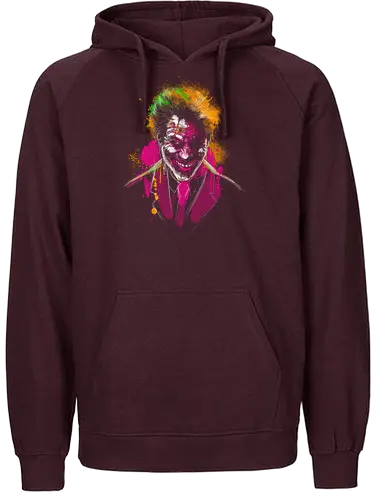 Joking - comic, clown, villain - Fairtrade Hoodie