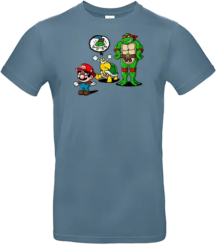 Turtle's Big Brother - mario, ninja, games - Standard T-Shirt
