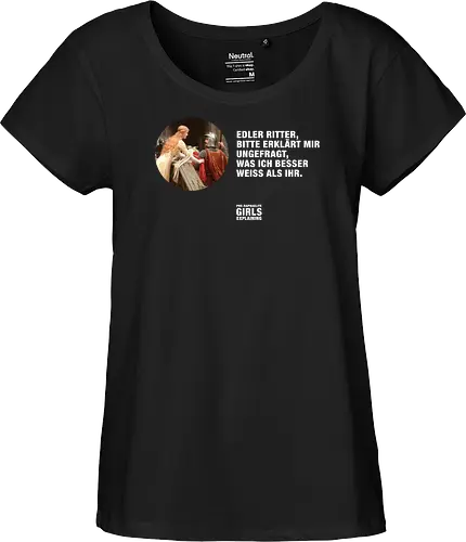 Edler Ritter  DARK EDITION - Fairtrade Girl Shirt
