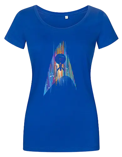 Neon boldy - space, trek, tv, retro - Women T-Shirt