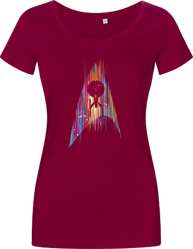 Neon boldy - space, trek, tv, retro - Women T-Shirt