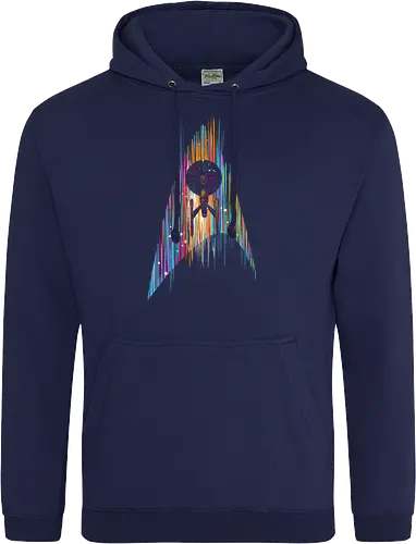 Neon boldy - space, trek, tv, retro - Standard Hoodie