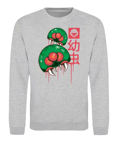 The Larvas - mother, alien, bounty hunter, gaming, retrogames, Bounty Hunter - Sweatshirt