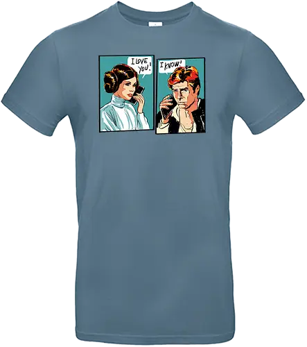 I know - space opera, love, i know, valentiConsole - Standard T-Shirt