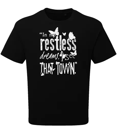 In My Restless Dreams - silent, Hill, mary, Letter - Oversize T-Shirt