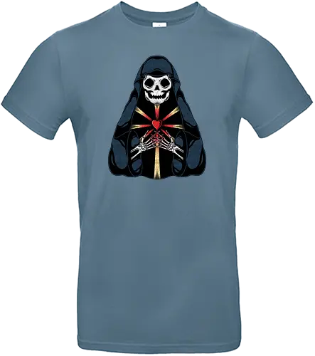 Skull Love - love, creepy, skull, herz, death, heart - Standard T-Shirt