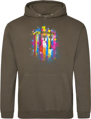 Rainbow tardis