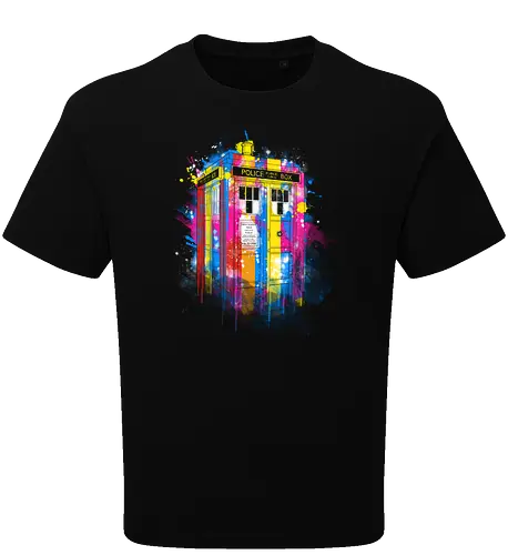 Rainbow tardis