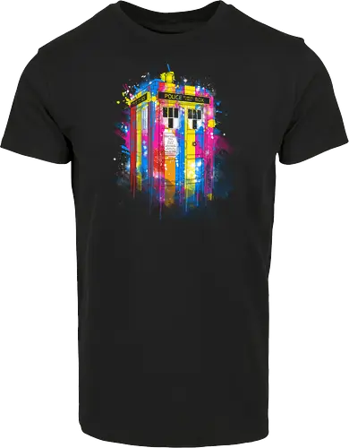 Rainbow tardis