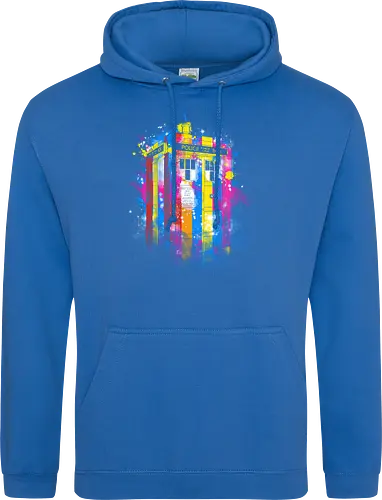 Rainbow tardis