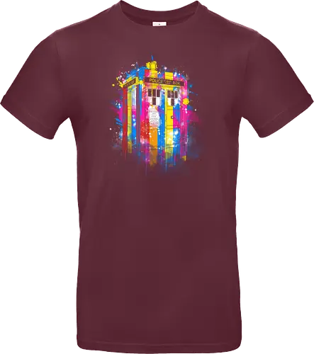 Rainbow tardis