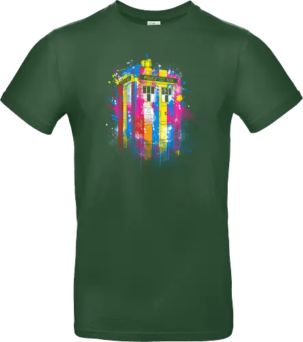 Rainbow tardis