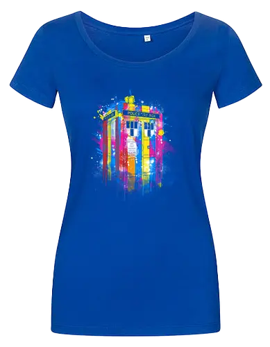 Rainbow tardis