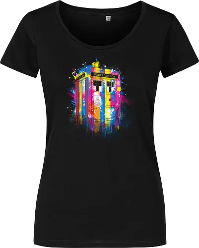Rainbow tardis