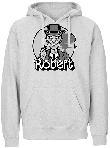 Robert - oppenheimer, atombombe, Plastic, pink, mashup - Fairtrade Hoodie