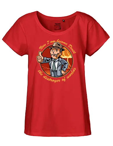 Oppen Boy - oppenheimer, atombombe, Vault, fallout - Fairtrade Girl Shirt