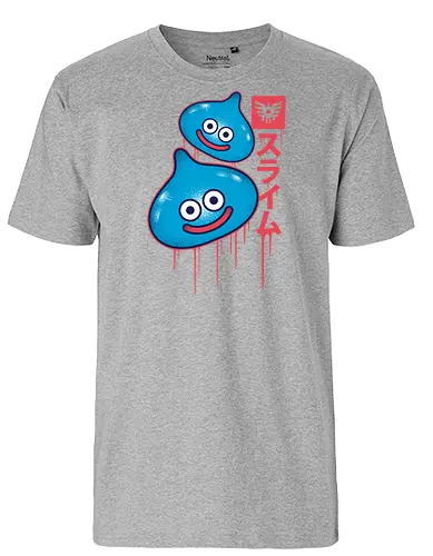 Slimes - gaming, Quest, console, Slime - Fairtrade T-Shirt