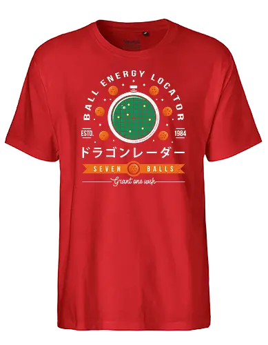 Seven Balls - anime, db, balls, Location Device - Fairtrade T-Shirt