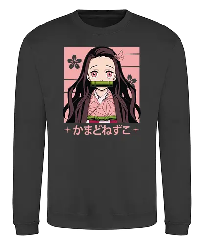 Nezuko - anime, Slayer, Nezuko - Sweatshirt