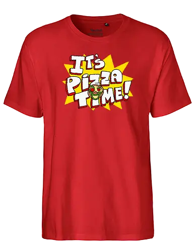 Pizza Time - pizza, peppino, platformer, gaming - Fairtrade T-Shirt