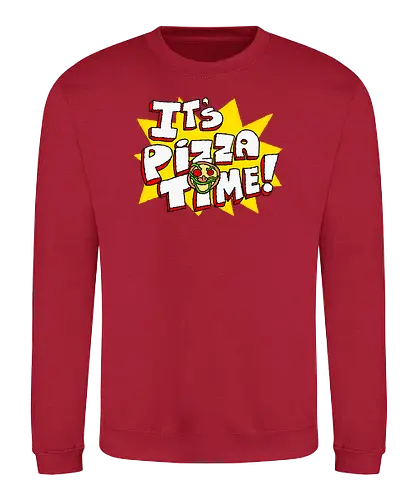 Pizza Time - pizza, peppino, platformer, gaming - Sweatshirt