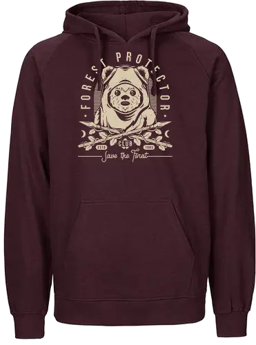 Forest Protector - star, scifi, space opera, planet, space - Fairtrade Hoodie