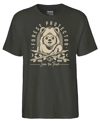Forest Protector - star, scifi, space opera, planet, space - Fairtrade T-Shirt