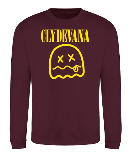 Clydevana - gaming, Grunge, punk, mashup - Sweatshirt